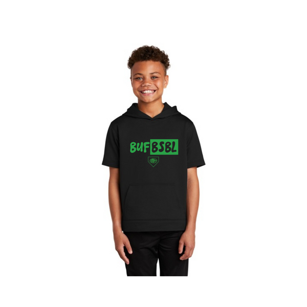 BUF|BSBL Youth Short Sleeve Hoodie
