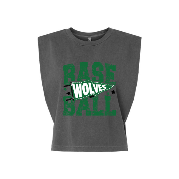 Baseball Women's Cropped Tank