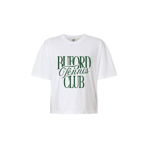 Buford Tennis Club Women's Cropped Tee