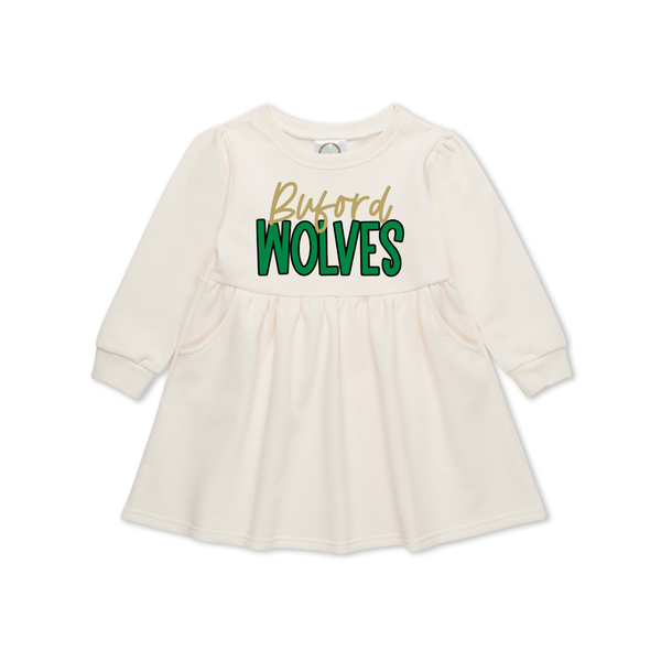Buford Wolves Sweatshirt Dress
