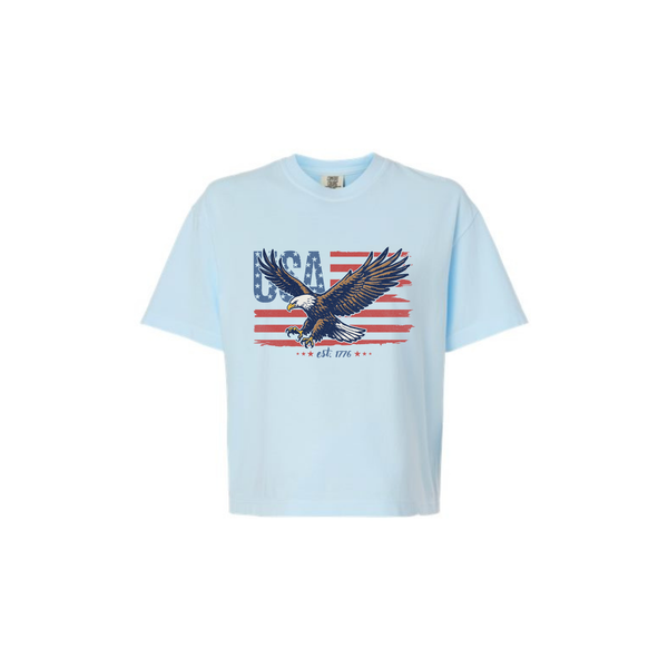 4th Women's Boxy Cropped Tee