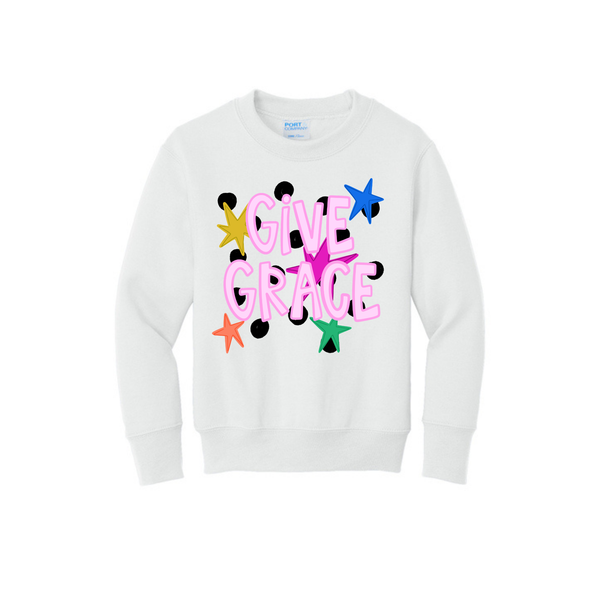 Give Grace Youth Crewneck