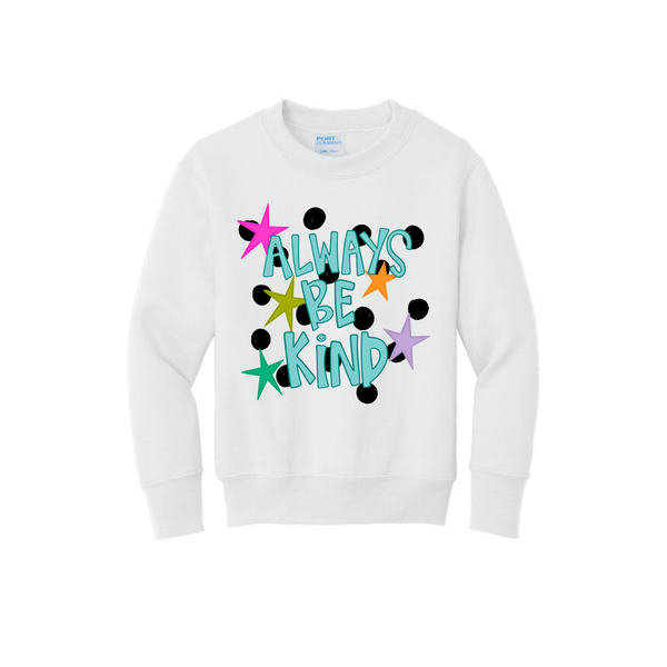 Be Kind Youth Crewneck