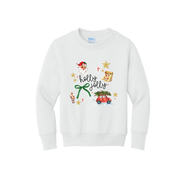 Holly Jolly Youth Sweatshirt