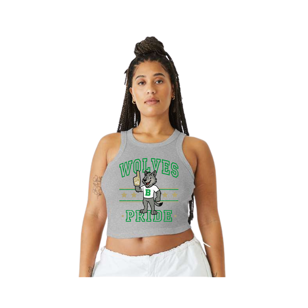 Women's Ribbed Crop Tank