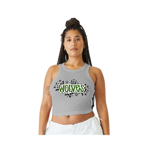 Women's Ribbed Crop Tank