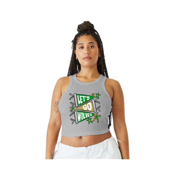 Women's Ribbed Crop Tank