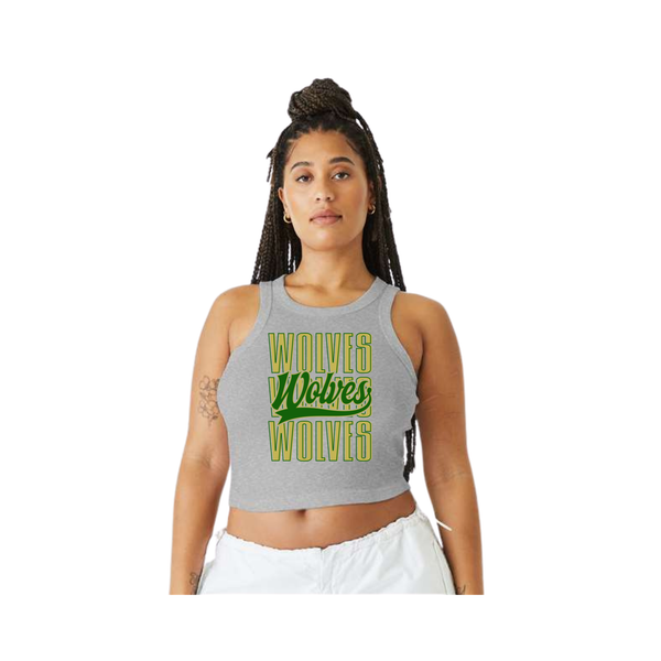 Women's Ribbed Crop Tank