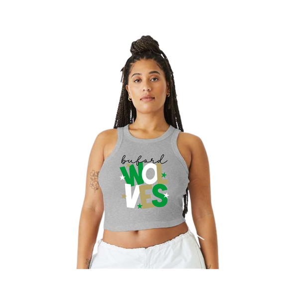 Women's Ribbed Crop Tank