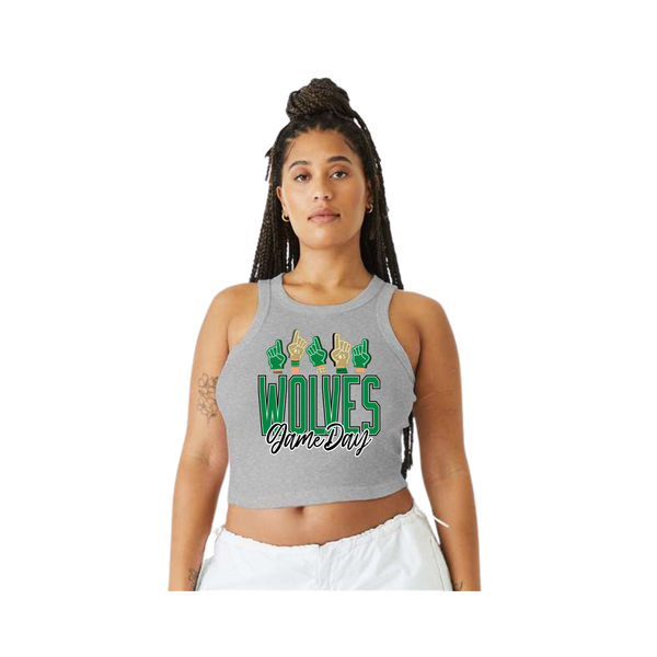 Women's Ribbed Crop Tank