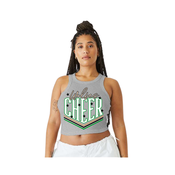 Women's Ribbed Crop Tank