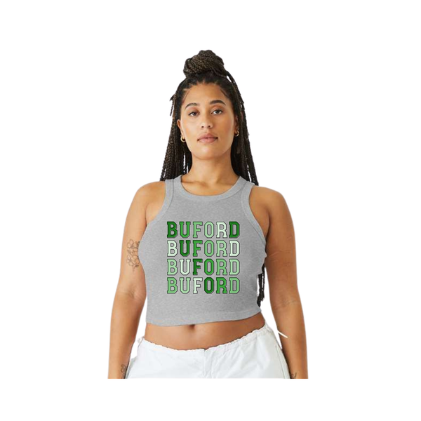 Women's Ribbed Crop Tank