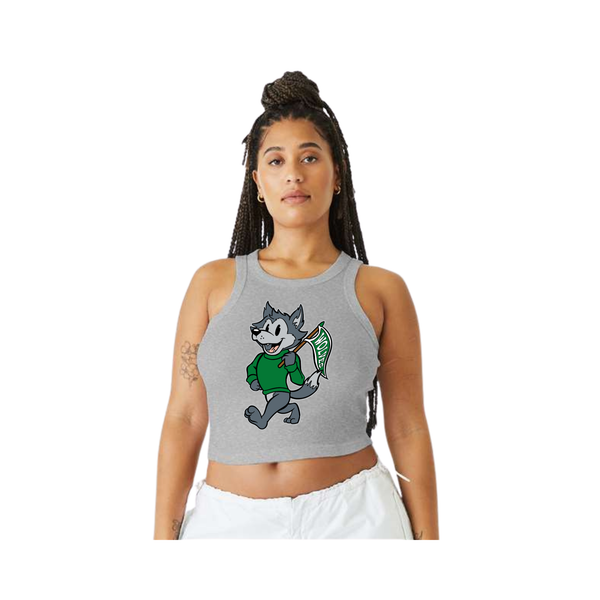 Women's Ribbed Crop Tank