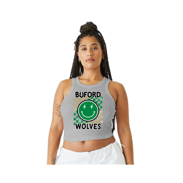 Women's Ribbed Crop Tank