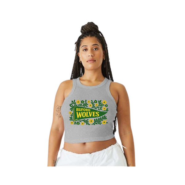 Women's Ribbed Crop Tank