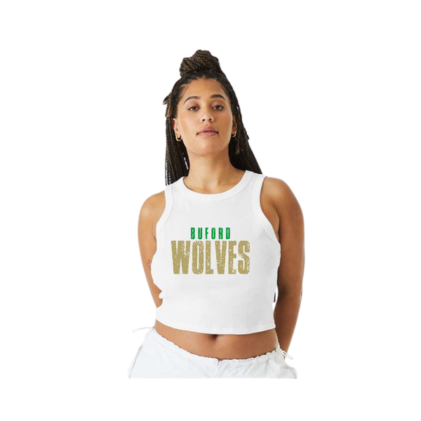 Women's Ribbed Crop Tank