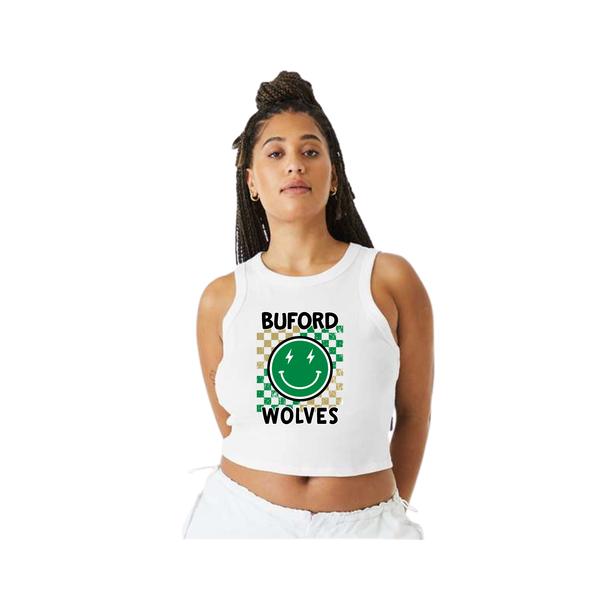 Women's Ribbed Crop Tank