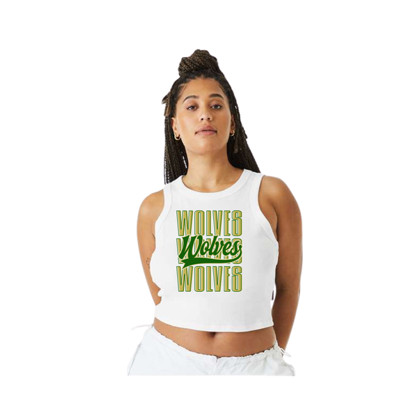 Women's Ribbed Crop Tank