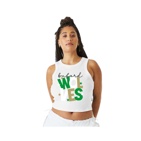 Women's Ribbed Crop Tank