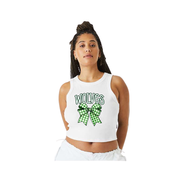 Women's Ribbed Crop Tank