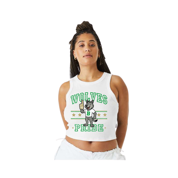 Women's Ribbed Crop Tank