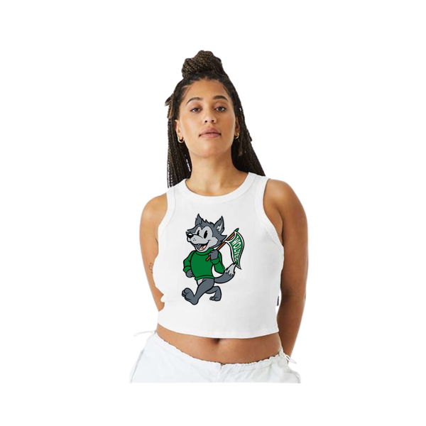 Women's Ribbed Crop Tank