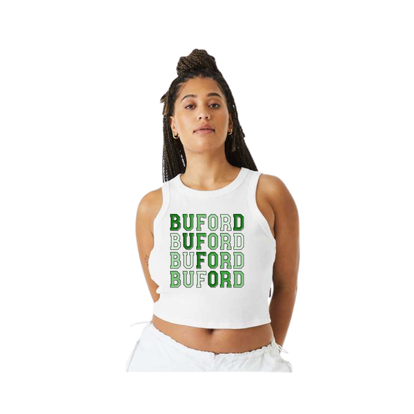 Women's Ribbed Crop Tank