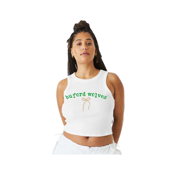 Women's Ribbed Crop Tank