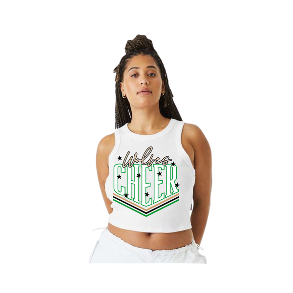 Women's Ribbed Crop Tank