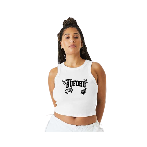 Women's Ribbed Crop Tank