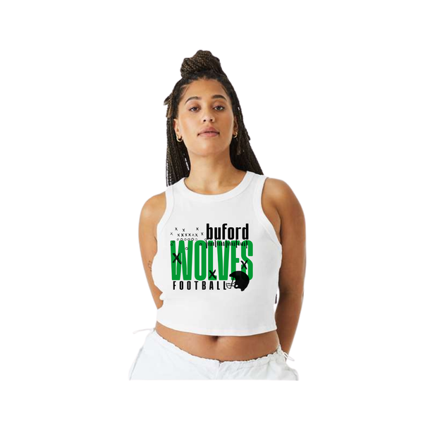Women's Ribbed Crop Tank