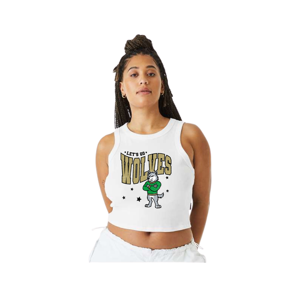 Women's Ribbed Crop Tank
