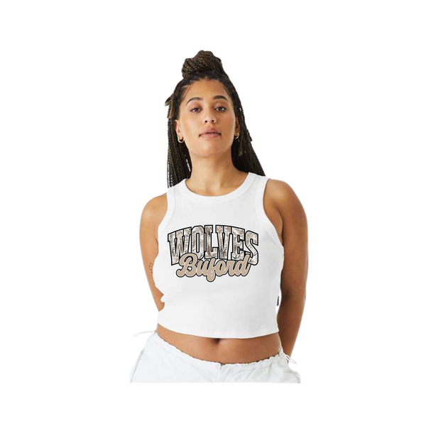 Women's Ribbed Crop Tank