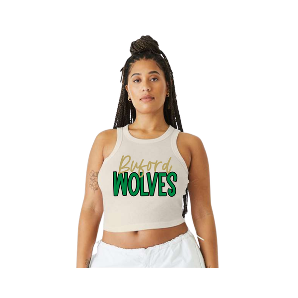Women's Ribbed Crop Tank