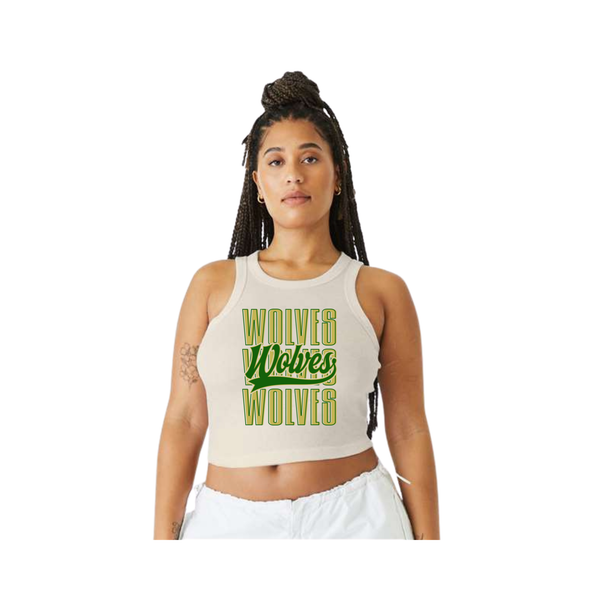 Women's Ribbed Crop Tank