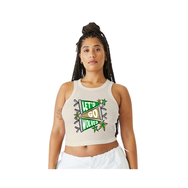 Women's Ribbed Crop Tank