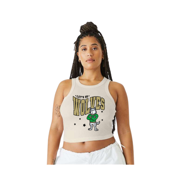 Women's Ribbed Crop Tank
