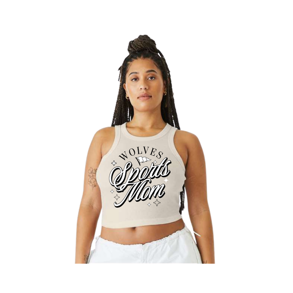 Women's Ribbed Crop Tank
