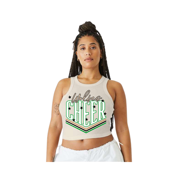 Women's Ribbed Crop Tank