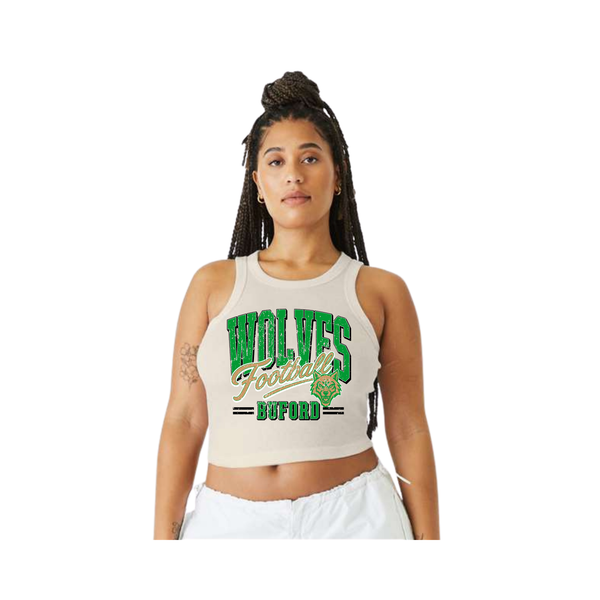 Women's Ribbed Crop Tank