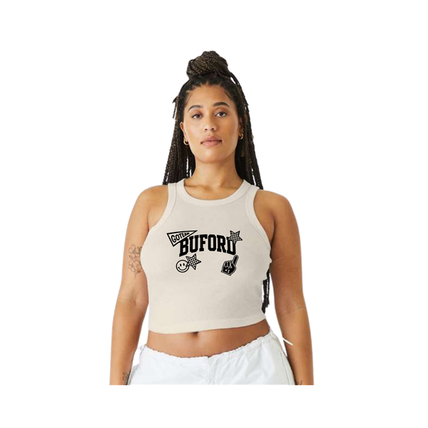 Women's Ribbed Crop Tank
