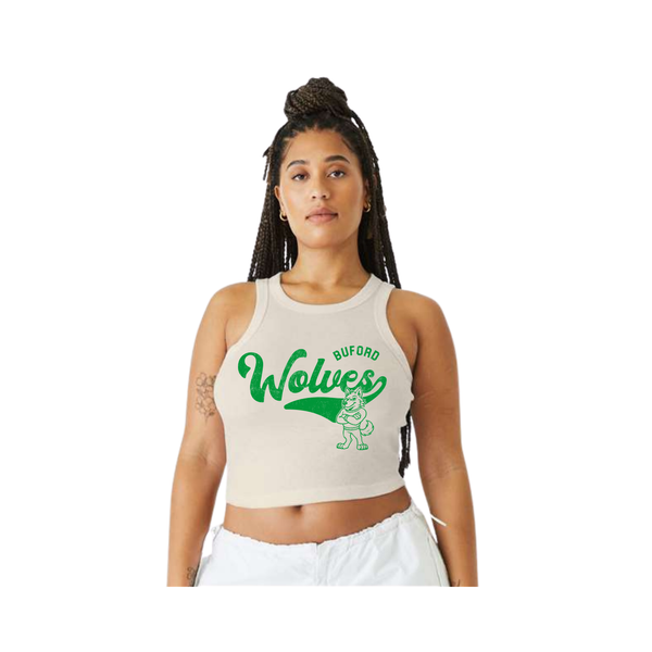Women's Ribbed Crop Tank