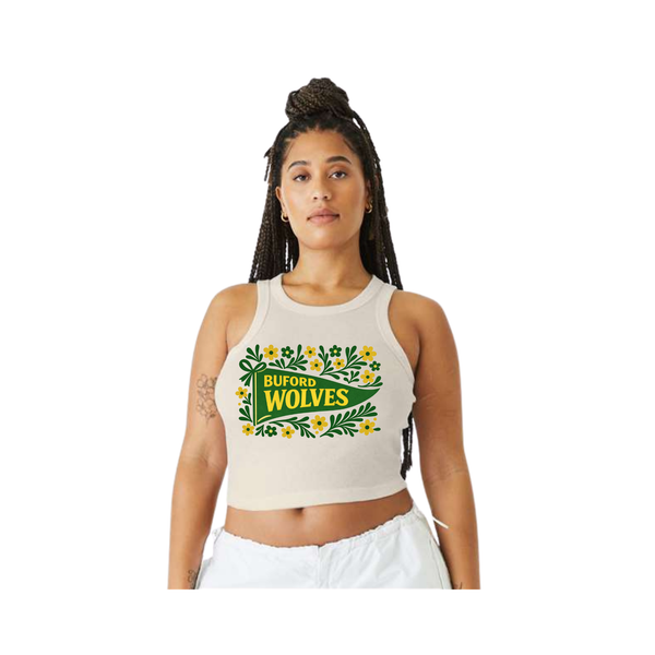 Women's Ribbed Crop Tank