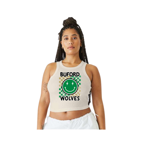 Women's Ribbed Crop Tank