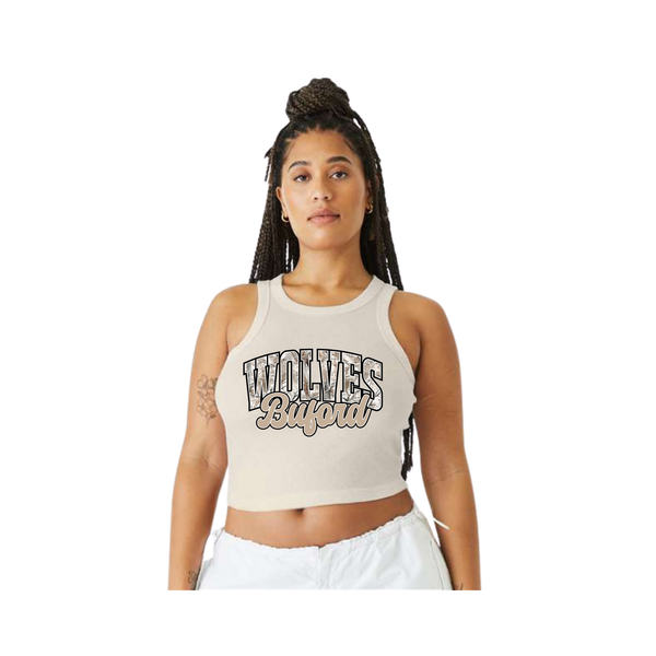 Women's Ribbed Crop Tank