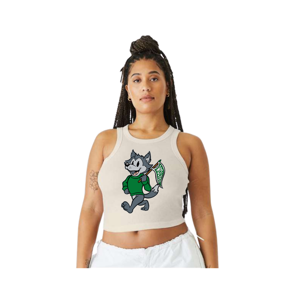 Women's Ribbed Crop Tank