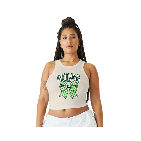 Women's Ribbed Crop Tank