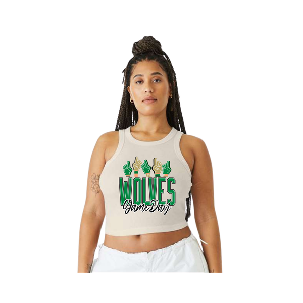 Women's Ribbed Crop Tank