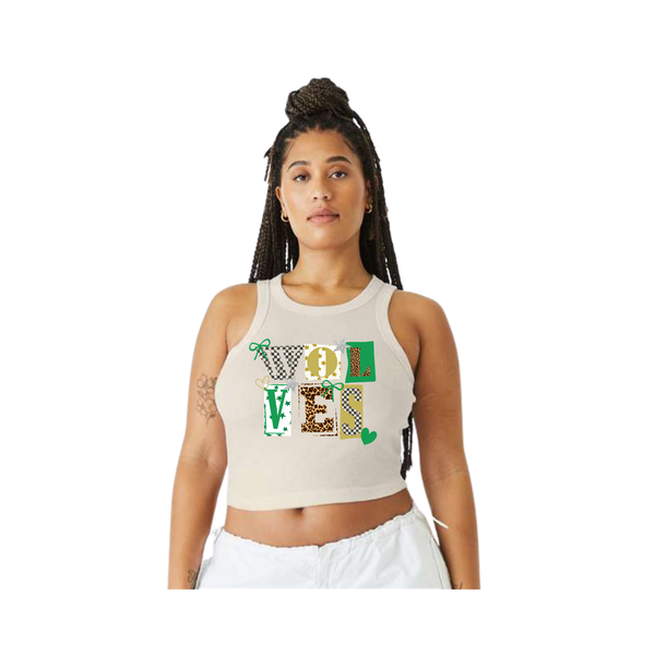 Women's Ribbed Crop Tank
