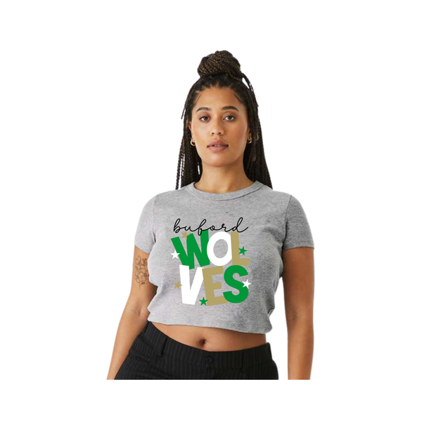 Women's Ribbed Crop Tee